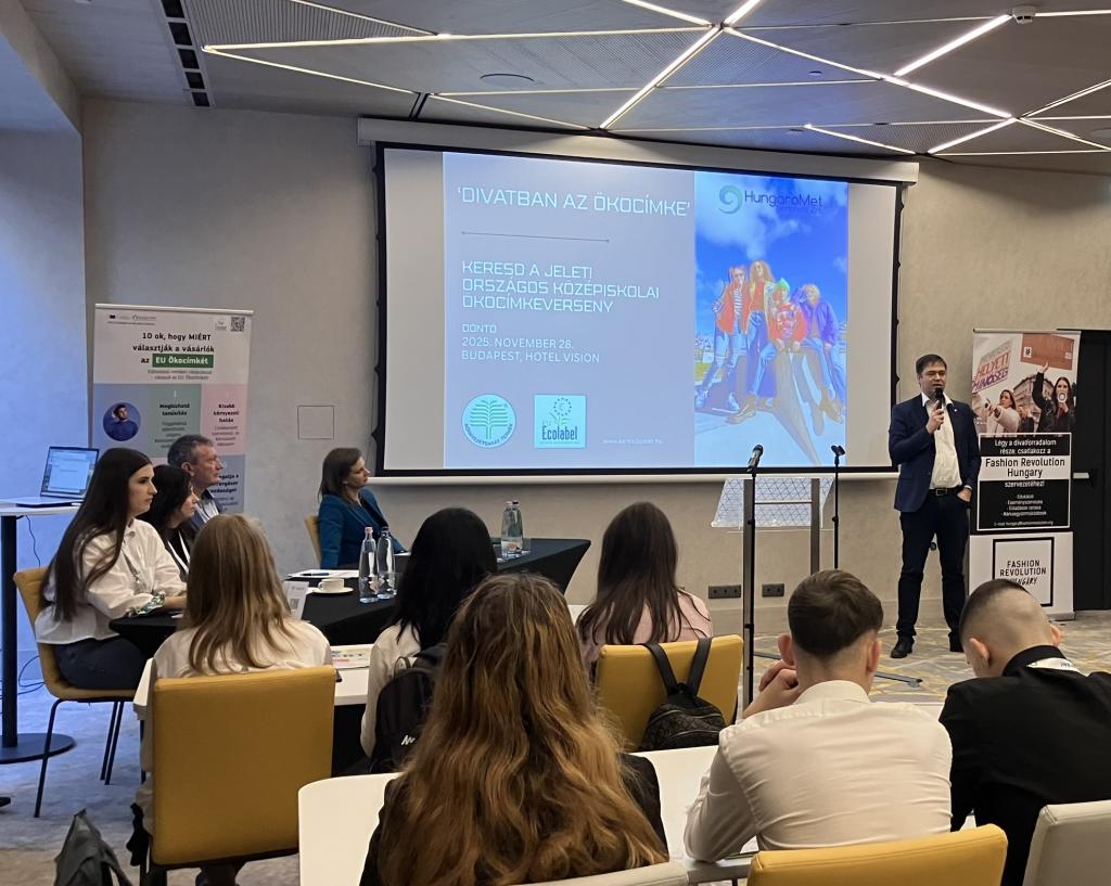 Keresd a jelet! 2025 – Ökocímkeverseny döntő a fenntartható divat jegyében